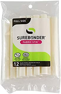 Surebonder FS-12 All-Temp Fabric Glue Sticks, 4-Inch