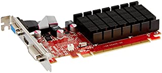 VisionTek Radeon 5450 2GB DDR3 (DVI-I, HDMI, VGA) Graphics Card - 900861,Black/Red