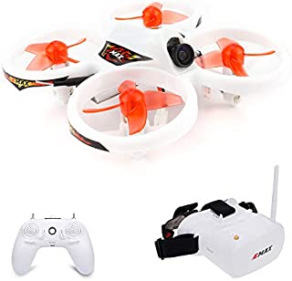 GoolRC EMAX EZ Pilot Drone for Beginners, Indoor FPV RC Racing Drone with 600TVL Camera, Gyroscope Auto-Leveling, Smart Height Assist with FPV Glasses