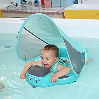 Upgrade Mambobaby Float for Infant Waist Swimming Ring Swim Trainer Life Vest Non-Inflatable Floats Toys with Adjustable Safety Strap (Mambo Fish)