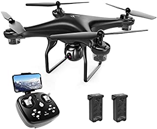 SNAPTAIN SP600 WiFi FPV Drone with Camera for Adults/Beginners, RC Quadcopter w/ 720P HD Camera, Voice Control, Gesture Control, Gravity Control, Altitude Hold, Headless Mode, One Key Take Off/Landing