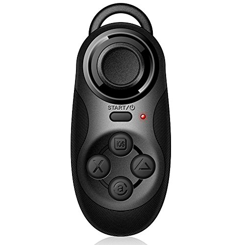 DMYCO Wireless VR Controller Bluetooth Gamepad Remote Game Compatible with 3D VR Glasses, Iphone Ipad Smartphone, TV Box, PC, Android and IOS System