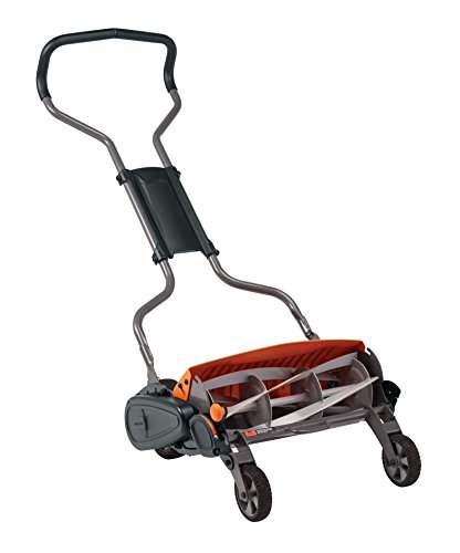 Fiskars Stay Sharp Max Reel Mower, 18 Inch (362050-1001), Black