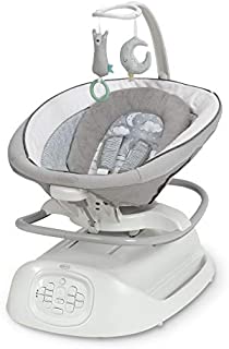 Graco Sense2Soothe Baby Swing with Cry Detection Technology, Sailor