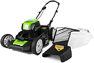 Greenworks 2502202 Pro 21-Inch 80V Push Cordless Lawn Mower, Battery and Charger Not Included