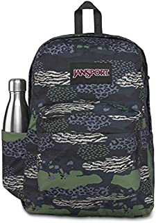 JanSport Superbreak Plus Backpack - School, Work, Travel, or Laptop Bookbag with Water Bottle Pocket, Animal Mix