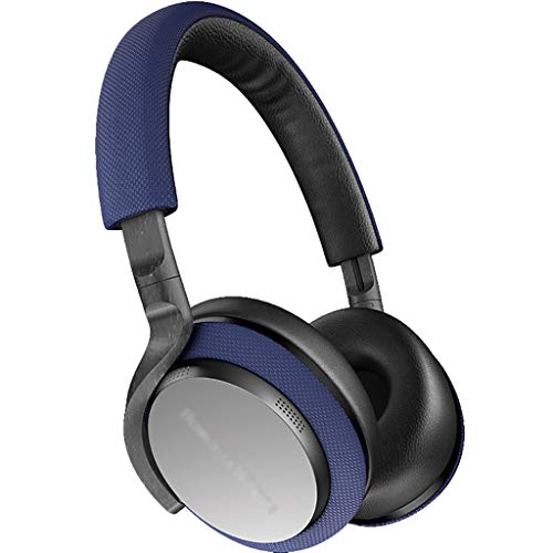 Headphones Wireless Bluetooth Headphones Noise Cancelling Headset HiFi Stereo 25H Playtime Built-in Microphon and Wired Mode Gaming Headpset (Color : Blue)