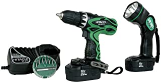 Hitachi DS18DVF3 18-Volt Ni-Cad 1/2-Inch Cordless Drill/Driver Kit (Discontinued by Manufacturer)