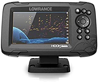 Lowrance HOOK Reveal 5x SplitShot - 5-inch Fish Finder with SplitShot Transducer, GPS Plotter