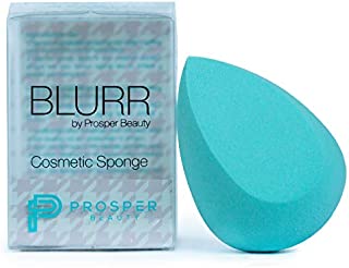 Beauty Sponge Makeup Blender Cosmetic [BLURR by Prosper Beauty] Bounce Premium Applicator Real Sponges and Blenders Tool Techniques for Foundation Concealer Powder Conturing Complexion