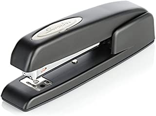 Swingline Stapler, 747 Iconic Desk Stapler, Antimicrobial, 25 Sheet Paper Capacity, Heavy Duty Stapler for Office Desktop or Home Office Supplies, Black (74741)