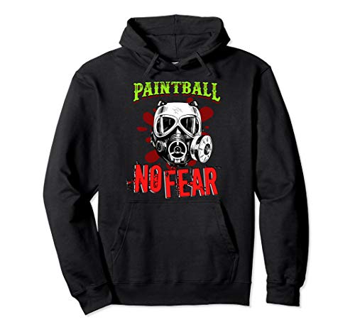 Fear Fearing Mask Playing Paintball Airsoft Softair Gift Pullover Hoodie