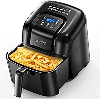 KOIOS Air Fryer, Electric Hot Airfryers Oven / XXL 7.8 QT Large Air Fryer Dehydrator, 1800-Watt 4*6 Presets Rotisserie Oven, Oiless Pressure Cooker with Digital Touchscreen & Cookbook (160 Recipes)