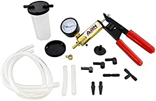 ABN Brake Bleeder Kit Universal Vacuum Pump & Brake Bleeding Tester Set for Automotive Service & Airtight Food Canning