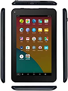 Haehne 7 inch Tablet, Android 6.0, Quad Core Processor, 1G RAM 16GB Storage, IPS Display, Dual Camera, FM, WiFi Only, Bluetooth, Black