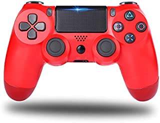 Railay Wireless Gamepad for Ps4/Pro/Slim Control Joystick for Playstation 4 (Red)