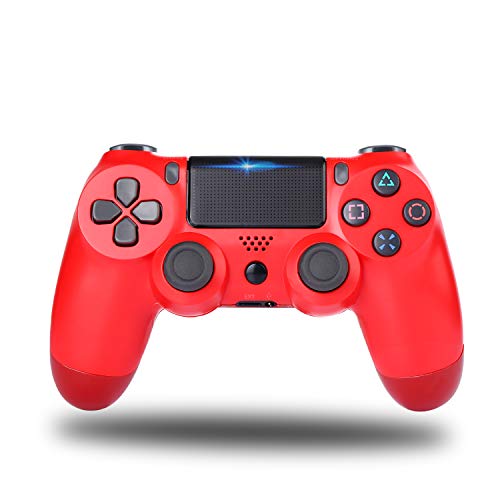 Railay Wireless Gamepad for Ps4/Pro/Slim Control Joystick for Playstation 4 (Red)