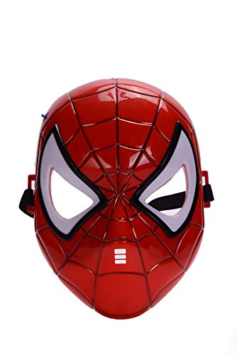 REINDEAR Comics Costume Superhero LED Light Eye Mask (Spider-Man)