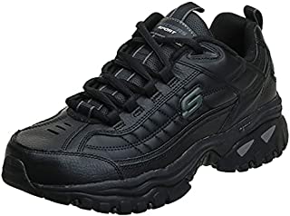 Skechers mens Energy Afterburn road running shoes, Black,8 medium