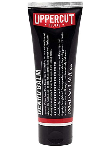 Uppercut Deluxe Conditioning Beard Balm for Control & Natural Shine, 3.38 fl.oz.