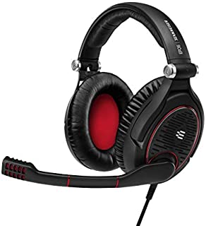 EPOS I SENNHEISER GAME ZERO Gaming Headset, Closed Acoustic with Noise Cancelling Microphone, Foldable, Flip-to-mute, Ligthweight, PC, Mac, Xbox One, PS4, Nintendo Switch, and Smartphone compatible.