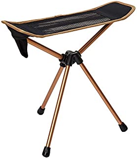 KingCamp Multifunctional Slacker Chair,Lightweight Folding Tripod Stool with Carry Bag for Backpacking Hiking Hunting Fishing, Support 176 lbs