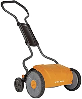 Fiskars 17 Inch Staysharp Push Reel Lawn Mower (6208)