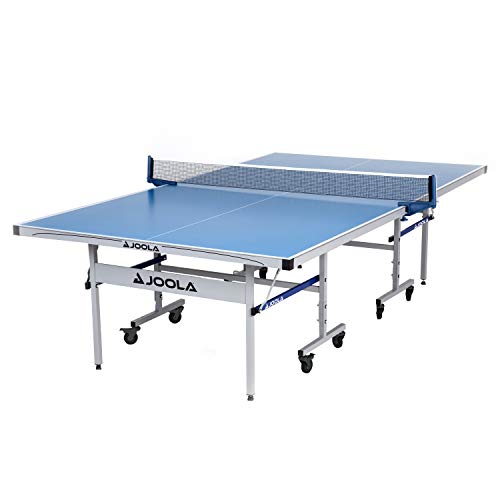 JOOLA NOVA DX Table Tennis Table with Waterproof Net Set | All Weather Aluminum Composite Ping Pong Table for Tournament Quality Play | Indoor & Outdoor Compatible | 10 Minute Easy Assembly