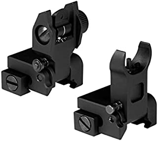 NEW Tactical Flip Up Iron Sight Rear/Front Sight Mount