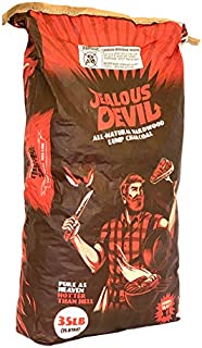 Jealous Devil All Natural Hardwood Lump Charcoal - 35lb Paper Bag