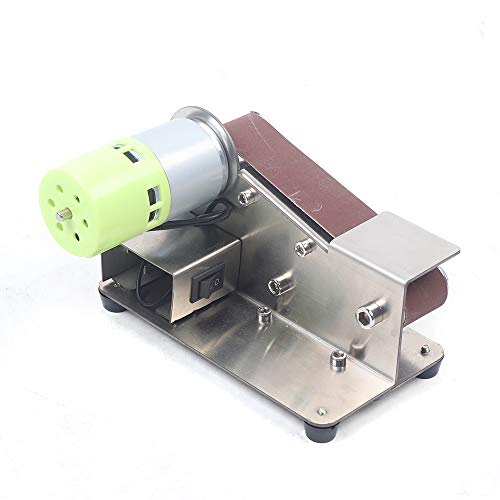 15 Degree Fixed Angle Belt Machine Multifunctional Grinder Belt Sander Polishing Grinding Machine Cutter Edges Sharpener With 795 Motor Standard + Power Supply