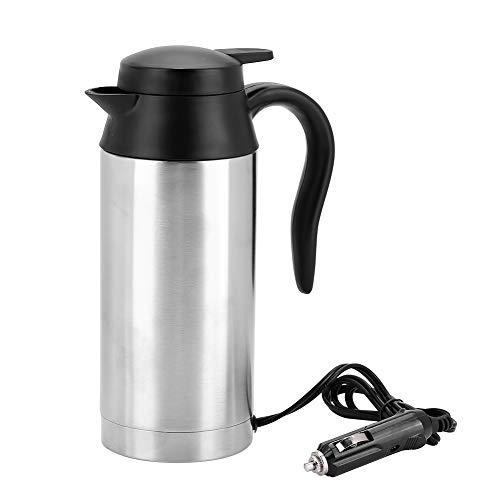 Portable 750ml 24V Travel Car Truck Kettle Water Heater Bottle Car Tea Coffee Drinking Supplies Tool