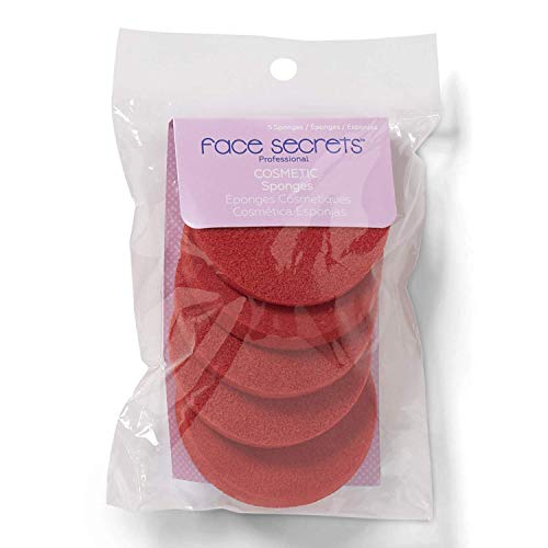 Face Secrets Professional Red Makeup Sponges