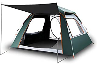 SUIKUI Anti-UV Pop Up Camping Tent(4 Person)-Instant Set Up(60s)-Waterproof-Windproof-Perfect for Camping,Hiking,Traveling,Beach