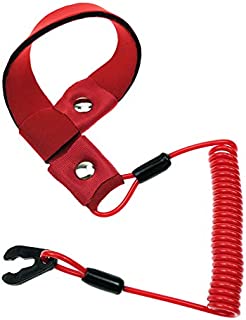 Start Stop Kill Safety Lanyard Fits for Yamaha Jet Ski WaveRunner WaveVenture WaveRaider WaveJammer WaveBlaster FX140 Replace EW2-68348-00-00, Handlebar Switch Key Floating Emergency Flameout Rope