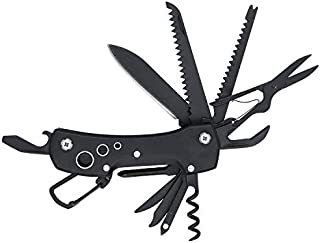 Amazon Basics 15-in-1 Multi-Tool Pocket Knife with Nylon Sheath