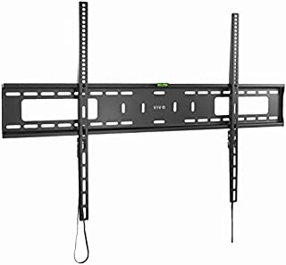 VIVO Extra Large Heavy Duty 60 to 100 inch LCD LED Curved and Flat Panel Screen, TV Wall Mount Bracket with Max 900x600mm VESA, Black, MOUNT-VW100F