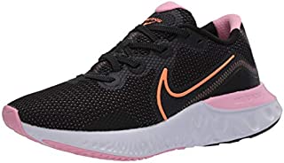 Nike Women's Renew Run Running Shoes (Black/Pink/Orange, Numeric_9_Point_5)