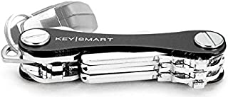 KeySmart Classic - Compact Key Holder and Keychain Organizer (up to 14 Keys, Black)