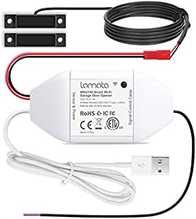 Lomota Smart Wi-Fi Garage Door Opener Remote, Tuya Smart Life APP Control, Work with Alexa, Google Assistant, No Hub Needed