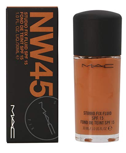 MAC - Studio Fix Fluid SPF5 - 30ml/, NW45, 1 Fl Oz