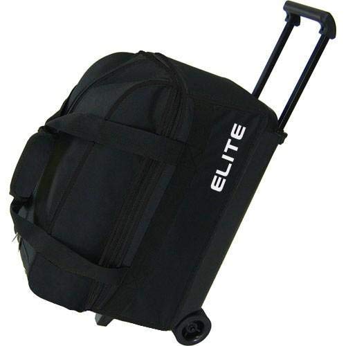 Elite 2 Ball Rolling Bowling Bag - Black