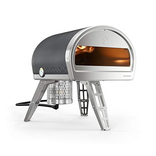 ROCCBOX by Gozney Portable Outdoor Pizza Oven - Gas Fired, Fire & Stone Outdoor Pizza Oven, Includes Professional Grade Pizza Peel