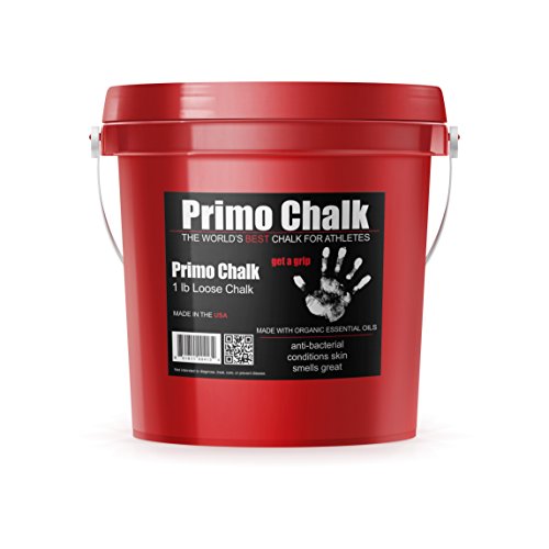 Primo Chalk Stop ruining Your Hands 1lb Bucket, The Way Climbing and Lifting Chalk Should be. Switch to Primo Gym Chalk and Experience The Difference for Yourself.