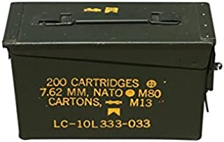 30 Cal Ammo Can with Lock kit Installed by ACM (Grade 1 30 Cal w/Locking Kit Installed)