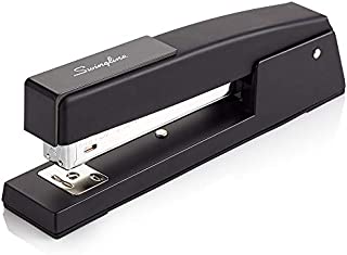 Swingline Stapler, 747, Classic Desktop Stapler Heavy Duty, 20 Sheet Capacity, Portable, Durable Metal Stapler for Office Desk Accessories or Home Office Supplies, Black (74701)