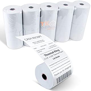 TK Thermal King, Point-of-Sale Thermal Paper Rolls fits Station POS System, 3 1/8