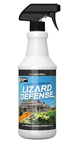 Exterminators Choice Lizard Defense Spray | 32 Ounce | Non-Toxic Lizard Repellent Spray | Quick and Easy Pest Control to Keep Lizards Away