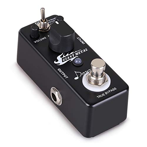 Donner Metal Distortion Guitar Pedal, Giant Metal Boost Distortion Effect 3 Modes True Bypass