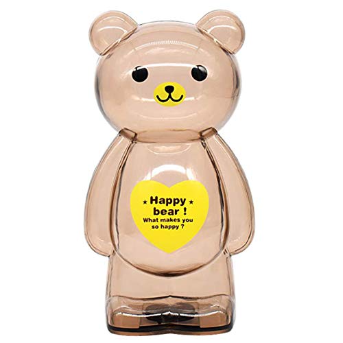 BREIS Kids Coin Bank, Cartoon Clear Plastic Large Piggy Banks with Opening, Money Box Gifts for Kids Boys Girls Home Decoration